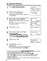 Предварительный просмотр 40 страницы Panasonic KX-TC1713B User Manual