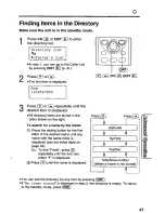 Предварительный просмотр 43 страницы Panasonic KX-TC1713B User Manual