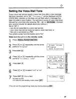 Предварительный просмотр 49 страницы Panasonic KX-TC1713B User Manual