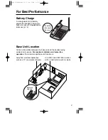 Preview for 3 page of Panasonic KX-TC1713CB Operating Instructions Manual