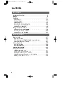 Preview for 4 page of Panasonic KX-TC1713CB Operating Instructions Manual