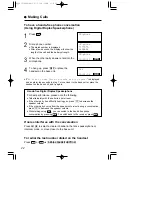 Preview for 22 page of Panasonic KX-TC1713CB Operating Instructions Manual