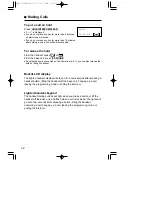 Preview for 24 page of Panasonic KX-TC1713CB Operating Instructions Manual