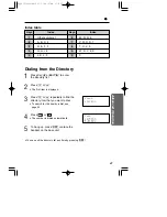 Preview for 43 page of Panasonic KX-TC1713CB Operating Instructions Manual