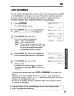 Предварительный просмотр 45 страницы Panasonic KX-TC1720B User Manual