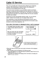 Preview for 28 page of Panasonic KX-TC1721B - Specialized 2 Line 900 MHZ Phone Operating Instructions Manual