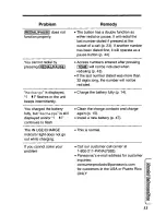 Preview for 53 page of Panasonic KX-TC1721B - Specialized 2 Line 900 MHZ... Operating Instructions Manual