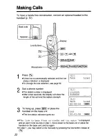 Предварительный просмотр 22 страницы Panasonic KX-TC1723B Operating Instructions Manual