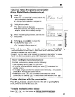 Предварительный просмотр 23 страницы Panasonic KX-TC1723B Operating Instructions Manual