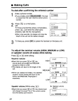 Предварительный просмотр 24 страницы Panasonic KX-TC1723B Operating Instructions Manual