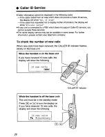 Предварительный просмотр 28 страницы Panasonic KX-TC1723B Operating Instructions Manual