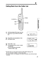 Предварительный просмотр 31 страницы Panasonic KX-TC1723B Operating Instructions Manual