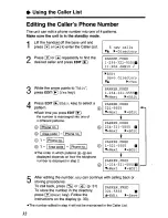 Предварительный просмотр 32 страницы Panasonic KX-TC1723B Operating Instructions Manual