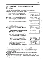 Предварительный просмотр 33 страницы Panasonic KX-TC1723B Operating Instructions Manual