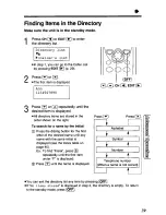 Предварительный просмотр 39 страницы Panasonic KX-TC1723B Operating Instructions Manual