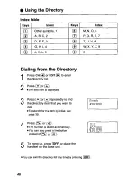 Предварительный просмотр 40 страницы Panasonic KX-TC1723B Operating Instructions Manual