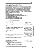 Предварительный просмотр 45 страницы Panasonic KX-TC1723B Operating Instructions Manual