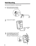 Предварительный просмотр 54 страницы Panasonic KX-TC1723B Operating Instructions Manual