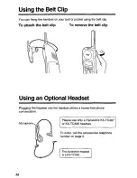 Предварительный просмотр 56 страницы Panasonic KX-TC1723B Operating Instructions Manual