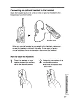 Предварительный просмотр 57 страницы Panasonic KX-TC1723B Operating Instructions Manual