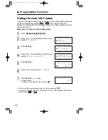 Предварительный просмотр 20 страницы Panasonic KX-TC1723CB Operating Instructions Manual