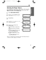 Предварительный просмотр 21 страницы Panasonic KX-TC1723CB Operating Instructions Manual