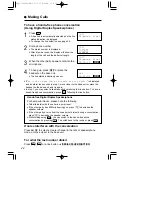 Предварительный просмотр 24 страницы Panasonic KX-TC1723CB Operating Instructions Manual