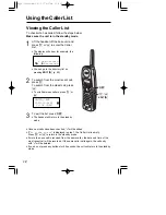 Предварительный просмотр 30 страницы Panasonic KX-TC1723CB Operating Instructions Manual