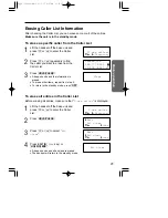 Предварительный просмотр 35 страницы Panasonic KX-TC1723CB Operating Instructions Manual