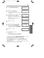 Предварительный просмотр 37 страницы Panasonic KX-TC1723CB Operating Instructions Manual