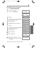 Предварительный просмотр 39 страницы Panasonic KX-TC1723CB Operating Instructions Manual