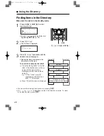 Предварительный просмотр 40 страницы Panasonic KX-TC1723CB Operating Instructions Manual