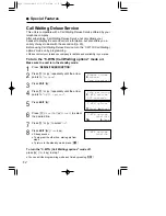 Предварительный просмотр 52 страницы Panasonic KX-TC1723CB Operating Instructions Manual