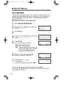 Предварительный просмотр 56 страницы Panasonic KX-TC1723CB Operating Instructions Manual