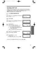 Предварительный просмотр 57 страницы Panasonic KX-TC1723CB Operating Instructions Manual