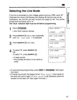 Предварительный просмотр 17 страницы Panasonic KX-TC1731B User Manual