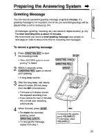 Предварительный просмотр 23 страницы Panasonic KX-TC1731B User Manual