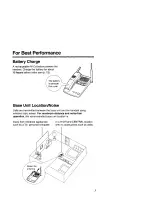 Preview for 3 page of Panasonic KX-TC1733B Operating Instructions Manual