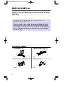 Предварительный просмотр 2 страницы Panasonic KX-TC1733CB Operating Instructions Manual