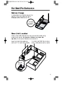 Предварительный просмотр 3 страницы Panasonic KX-TC1733CB Operating Instructions Manual