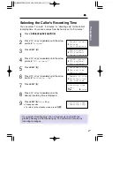 Предварительный просмотр 27 страницы Panasonic KX-TC1733CB Operating Instructions Manual