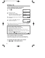 Предварительный просмотр 30 страницы Panasonic KX-TC1733CB Operating Instructions Manual