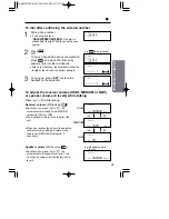 Предварительный просмотр 31 страницы Panasonic KX-TC1733CB Operating Instructions Manual