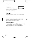 Предварительный просмотр 32 страницы Panasonic KX-TC1733CB Operating Instructions Manual