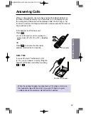 Предварительный просмотр 33 страницы Panasonic KX-TC1733CB Operating Instructions Manual