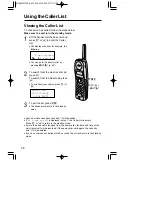 Предварительный просмотр 36 страницы Panasonic KX-TC1733CB Operating Instructions Manual