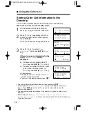 Предварительный просмотр 40 страницы Panasonic KX-TC1733CB Operating Instructions Manual