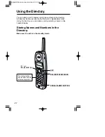 Предварительный просмотр 42 страницы Panasonic KX-TC1733CB Operating Instructions Manual