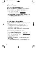 Предварительный просмотр 52 страницы Panasonic KX-TC1733CB Operating Instructions Manual