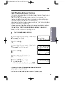 Предварительный просмотр 53 страницы Panasonic KX-TC1733CB Operating Instructions Manual